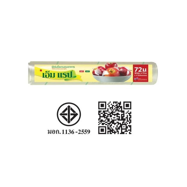 M WRAP REFILL PLASTIC WRAP 30CM.X72M.