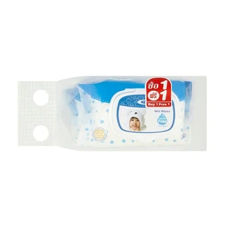 เฟรชพลัสไวพ์ไม่มีน้ำหอม30แผ่น ซื้อ1ฟรี1