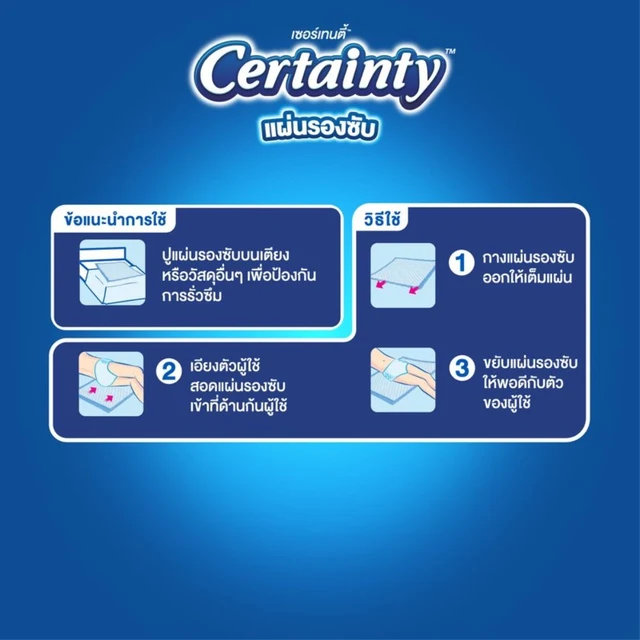 CERTAINTY BED SHEET L-XL 10 PCS