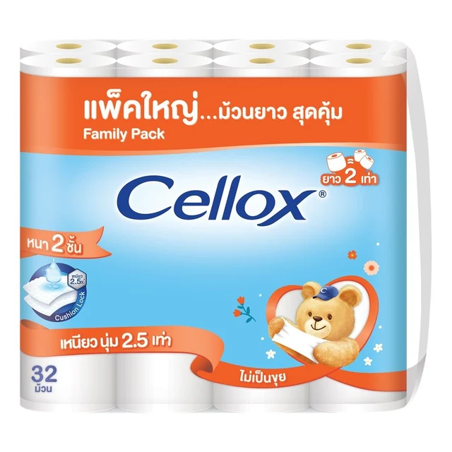 เซลล็อกซ์ พิวริฟาย ดับเบิ้ลโรล 32 ม้วน