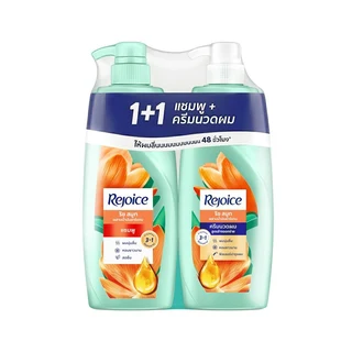 รีจอยส์ แชมพู ริช 340 มล. + ครีมนวดผม 325 มล.
