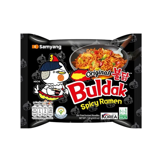 SAMYANG BULDAK SPICY RAMEN ORIGINAL 140 G