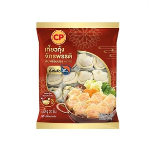 ซีพี เกี๊ยวกุ้งดิบพร้อมปรุงแช่แข็ง 220 กรัม