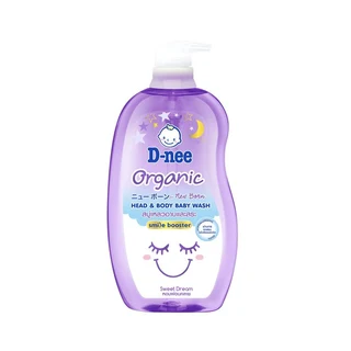 D-NEE ORGANIC HEAD AND BODY BABY WASH SWEET DREAM 750ML.