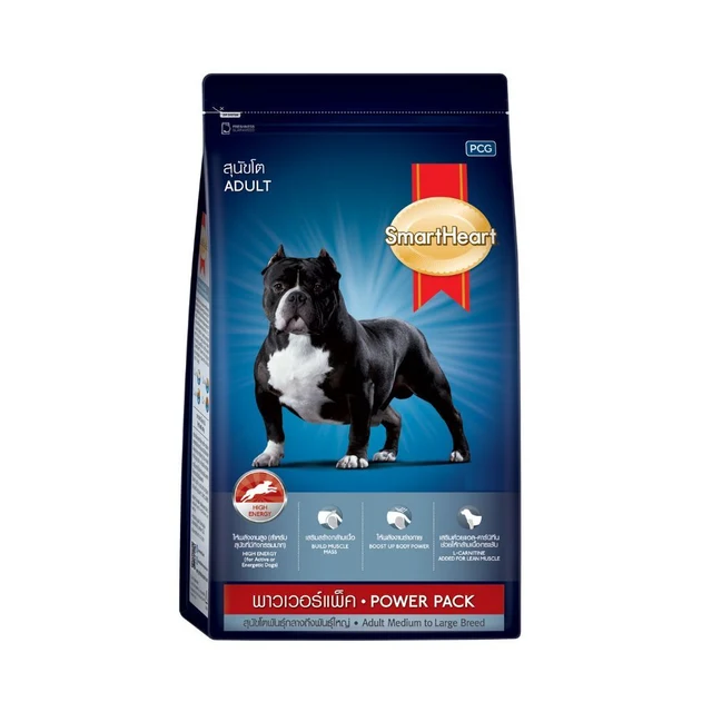 SMARTHEART DOG FOOD ADULT POWER PACK 1 KG