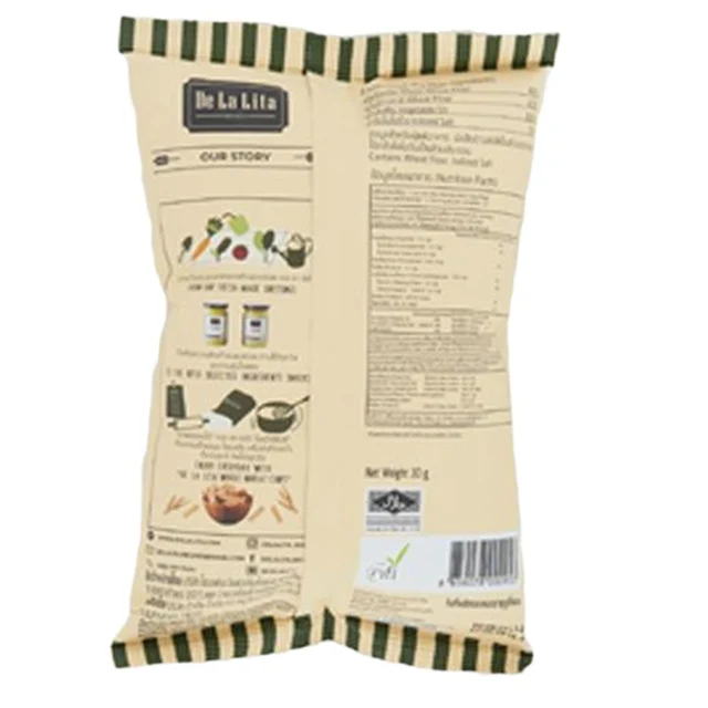 DE LA LITA WHOLE WHEAT CHIPS ORIGINAL 30G.