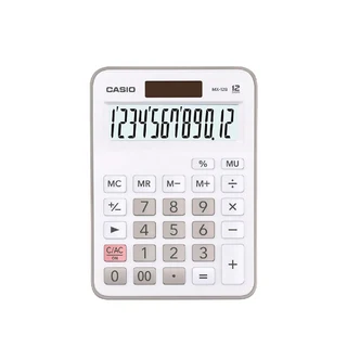 CASIO#MX12B WE เครื่องคิดเลข 12หลัก