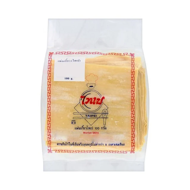 TAIPEI WONTON WRAP SHEET 100 G