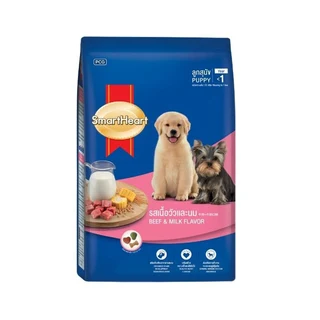 SMARTHEART PUPPY BEEF MILK 1.3 KG.
