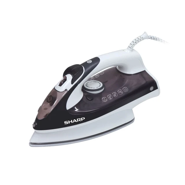 SHARP เตารีดไอน้ำ 2400 วัตต์ สีพลัมบราวน์ รุ่น EI-S302