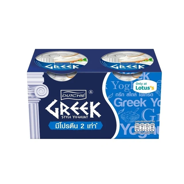 DUTCHIE GREEK YOGURT ORIGINAL 120 G PACK 2