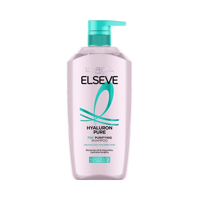 LOREAL ELSEVE HYALURON PURE SHAMPOO 400 ML.