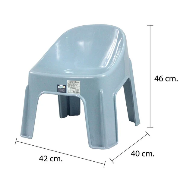 LOTUSS PLASTIC CHAIR SMALL SIZE (ASSORTED)