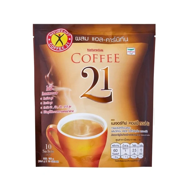 NATURE GIFT COFFEE21+L-CARNITINE13.5GX10
