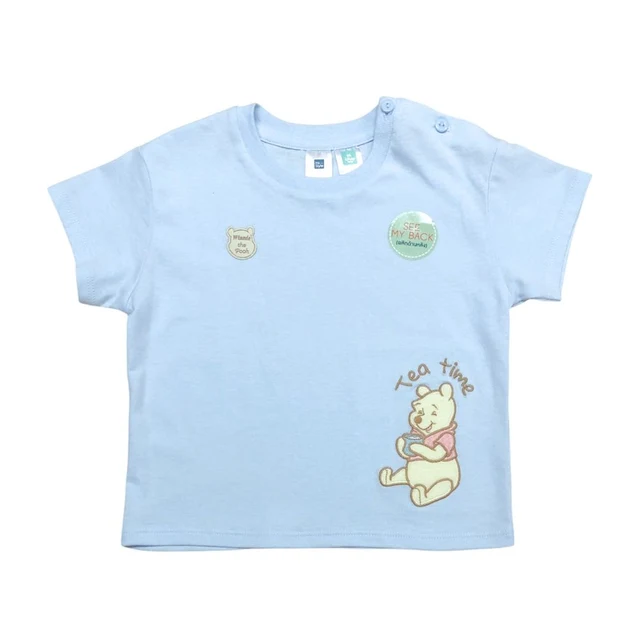 MESTYLE DISNEY เสื้อยืด POOH สีฟ้า ไซซ์ 6-9