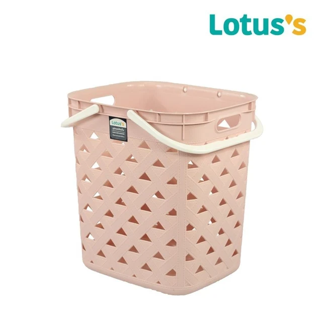 LOTUSS LAUNDRY BASKET PINK