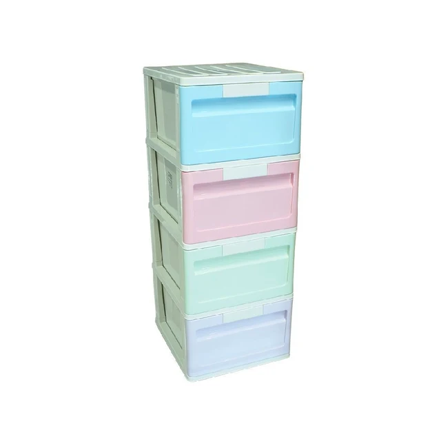MOMENTO TALL DRAWER CABINET PLUFFY 4 TIER