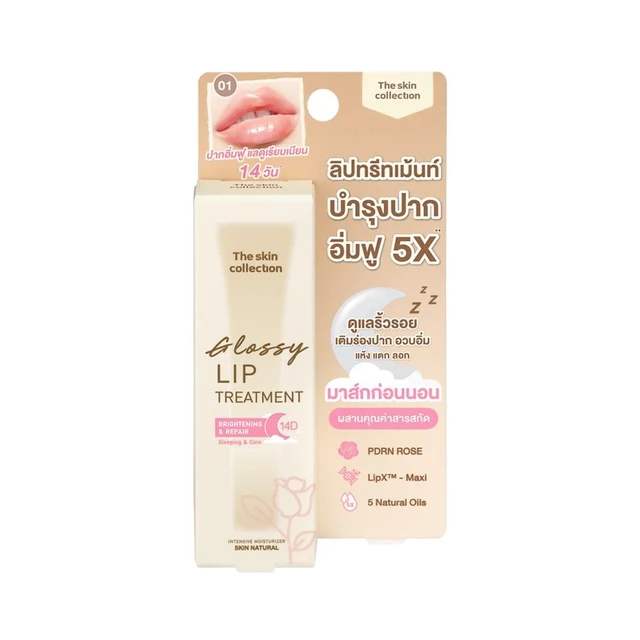 THE SKIN NATURAL GLOSSY LIP SLEEPING 10 G