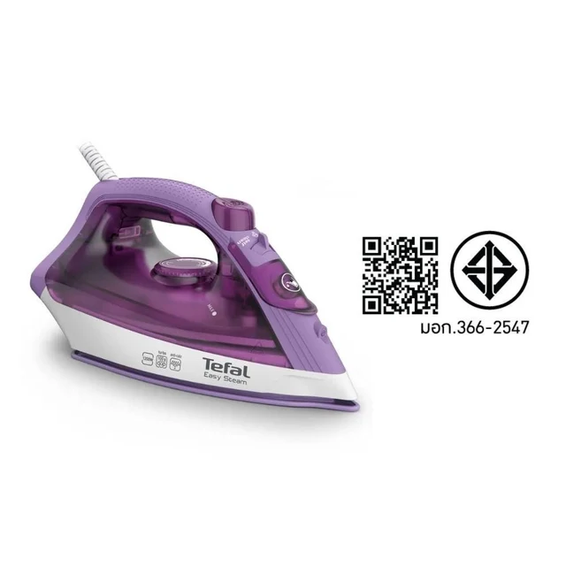 TEFAL เตารีดไอน้ำเซรามิก1400วัตต์FV1953