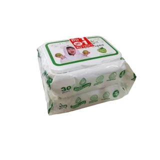 เฟรชพลัสไวพ์กลิ่นแอปเปิ้ล30แผ่นซื้อ1ฟรี1